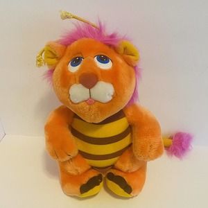 Hasbro Softies Wuzzles Bumblelion Plush Stuffed Animal Toy Lion Bee Vintage